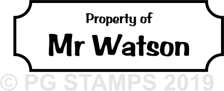 NT21 - Customised property of stamp