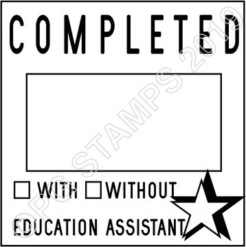 SQUARE DATER 4 - COMPLETED EDUCATION ASSISTANT