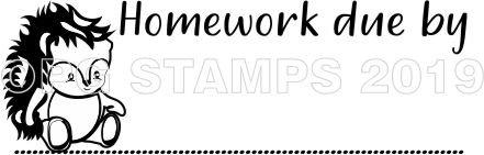 WOODLAND 3 - Homework Due teacher stamp