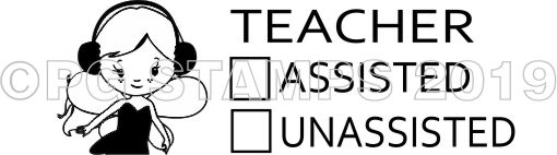 FAIRY 15 - Teacher assisted stamp