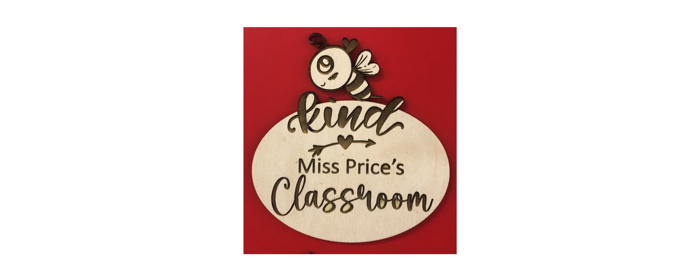 TIMBER CLASSROOM SIGNS