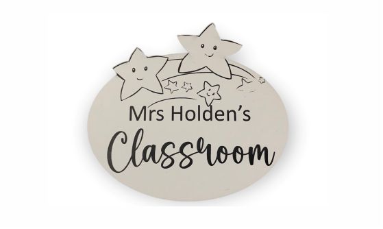 PERSONALISED ACRYLIC CLASSROOM SIGNS